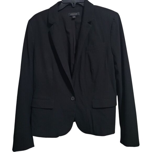Ann Taylor Classic Black Blazer - Picture 2 of 6